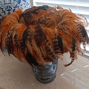 MR. D FEATHER WOOL HAT.  RARE FIND